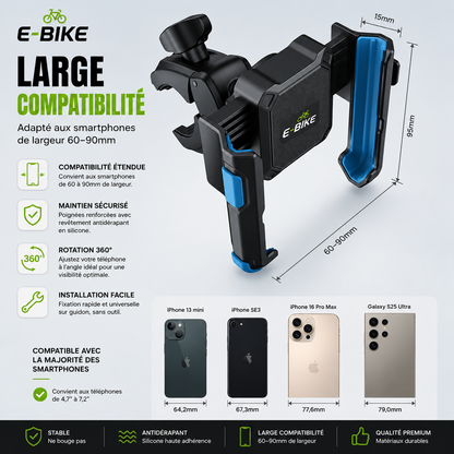 Support Téléphone E-bike